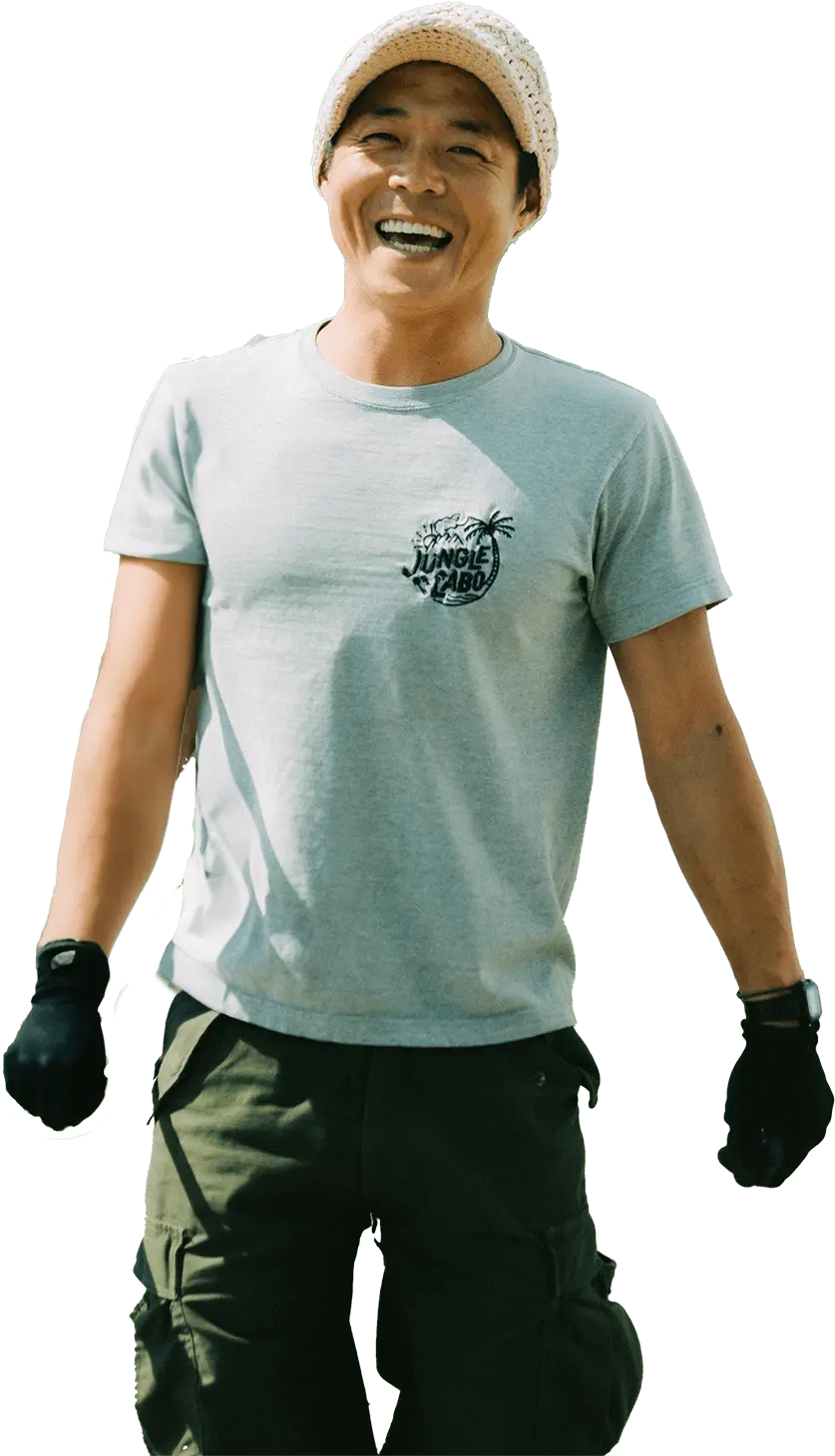 笑顔の社長の画像