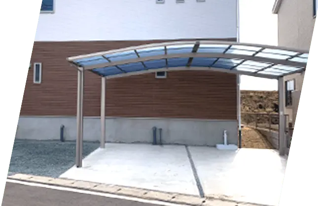 サンルーフ付き駐車場